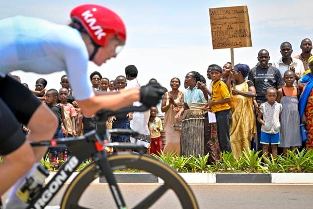 UCI 2025 Road World Championship, WM, Weltmeisterschaft Kigali 22 09 2025 KIGALI, RWANDA - SEPTEMBER 22 : Illustration picture during the Women U23 Individual Time Trial of the UCI Road World Championships 2025 92nd edition an UCI World Championships cycling race of 22.6 km with start in Kigali and finish in Kigali on September 22, 2025 in Kigali, Rwanda, 22 09 2025 Kigali Rwanda  Copyright: xJanxDexMeuleneirx