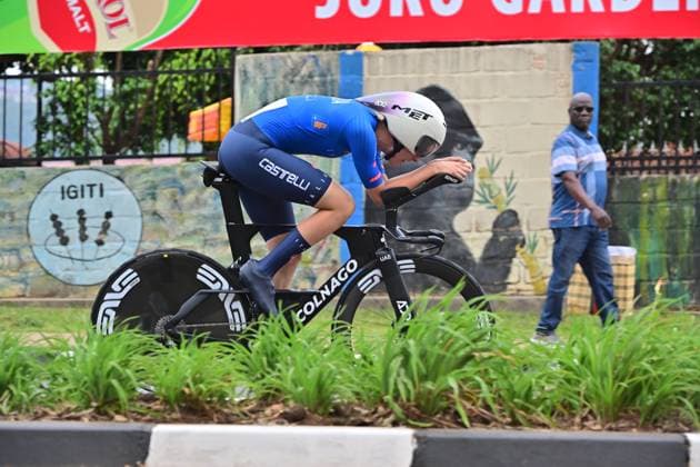 Venturelli Federica Individual Time Trial Women U23 ITT Road World Championships 2025 Rwanda Venturelli Federica Individual Time Trial Women U23 Road World Championships 2025 Road World Championships 2025 UCI Cycling World Championships 40.6 km Kigali, Rwanda, World Championships WE ITT WC 21 09 2025