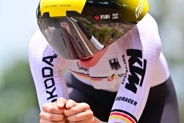 RIEDMANN Linda Individual Time Trial Women U23 ITT Road World Championships 2025 Rwanda RIEDMANN Linda Individual Time Trial Women U23 Road World Championships 2025 Road World Championships 2025 UCI Cycling World Championships 40.6 km Kigali, Rwanda, World Championships WE ITT WC 21 09 2025