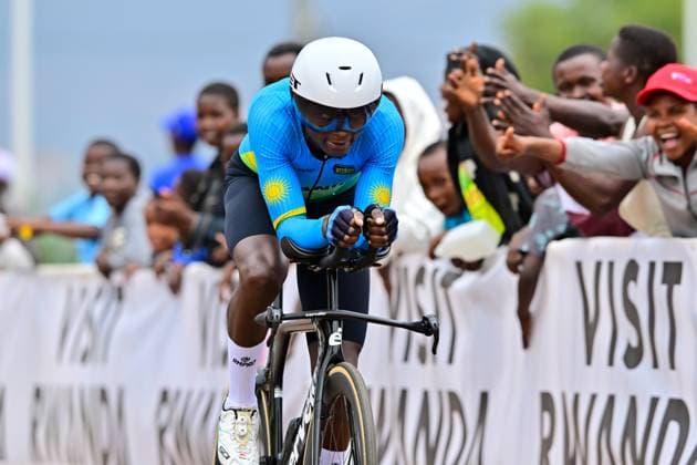 TUYIZERE Etienne Individual Time Trial Men U23 ITT Road World Championships 2025 Rwanda TUYIZERE Etienne Rwanda Individual Time Trial Men U23 Road World Championships 2025 Road World Championships 2025 UCI Cycling World Championships 31.2 km Kigali, Rwanda, World Championships WE ITT WC 22 09 2025