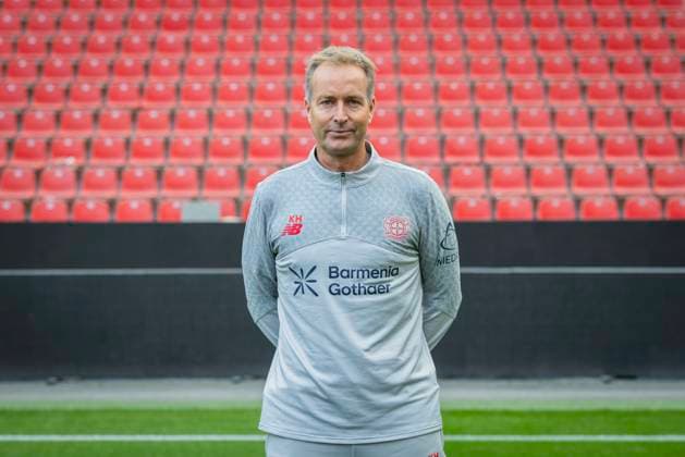 Coach Kasper Hjulmand Bayer Leverkusen 1 BL Porträttermin 2025 2026