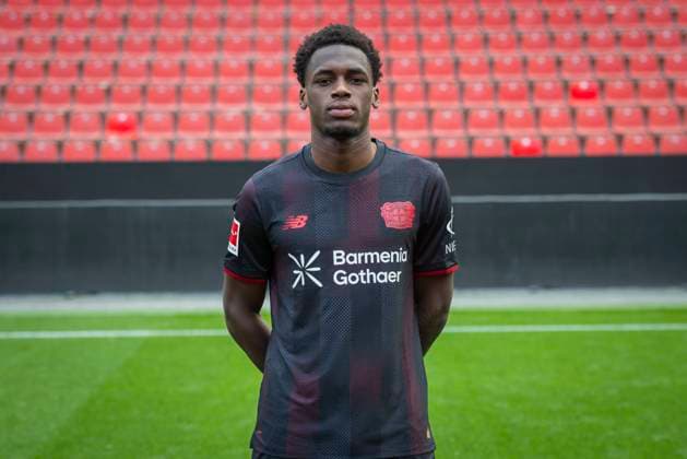 Ernest Poku Bayer Leverkusen Bayer Leverkusen 1 BL Porträttermin 2025 2026