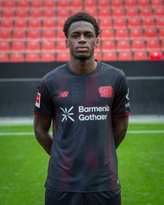 Ernest Poku Bayer Leverkusen Bayer Leverkusen 1 BL Porträttermin 2025 2026