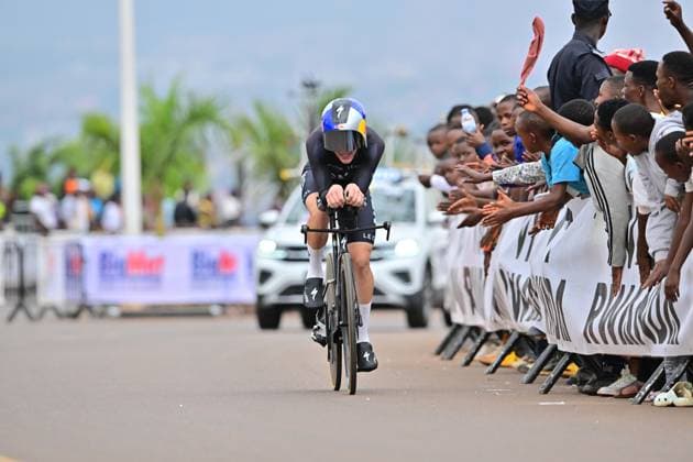 PRINGLE Nate Individual Time Trial Men U23 ITT Road World Championships 2025 Rwanda PRINGLE Nate Individual Time Trial Men U23 Road World Championships 2025 Road World Championships 2025 UCI Cycling World Championships 31.2 km Kigali, Rwanda, World Championships WE ITT WC 22 09 2025