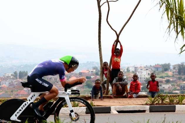 2025 UCI Road World Championships Kigali Rwanda 2025 UCI Road World Championships Kigali Rwanda - Men U23 Individual Time Trial - Kigali - Kigali 31,2 km - 22 09 2025 - Chin Pok Kam (China) - photo Luca Bettini SprintCyclingAgency 2025 Kigali Rwanda  Copyright: xLucaxBettinix xSprintcyclingagencyx