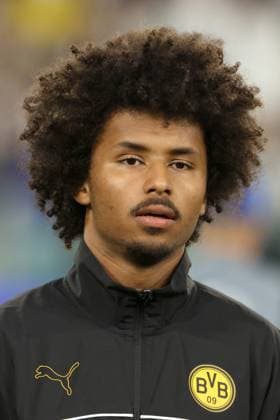 KARIM ADEYEMI, Borussia Dortmund, Champions League, 2025-26, Juventus vs Borussia Dortmund 4-4, 16-09-2025, Primo piano, Head shot, Close up CHAMPIONS LEAGUE 2025-26 JUVENTUS-BORUSSI DORTMUND 4-4