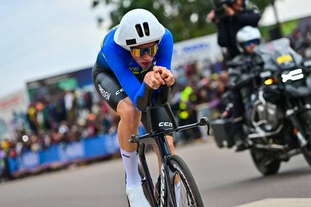 SÖDERQVIST Jakob Individual Time Trial Men U23 ITT Road World Championships 2025 Rwanda SÖDERQVIST Jakob Sweden Individual Time Trial Men U23 Road World Championships 2025 Road World Championships 2025 UCI Cycling World Championships 31.2 km Kigali, Rwanda, World Championships WE ITT WC 22 09 2025