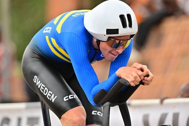 SÖDERQVIST Jakob Individual Time Trial Men U23 ITT Road World Championships 2025 Rwanda SÖDERQVIST Jakob Sweden Individual Time Trial Men U23 Road World Championships 2025 Road World Championships 2025 UCI Cycling World Championships 31.2 km Kigali, Rwanda, World Championships WE ITT WC 22 09 2025
