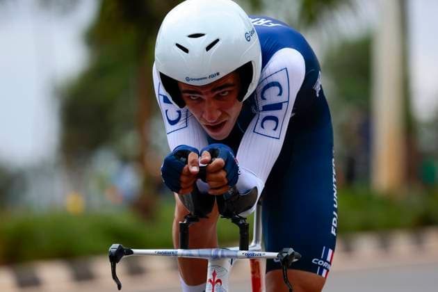 2025 UCI Road World Championships Kigali Rwanda 2025 UCI Road World Championships Kigali Rwanda - Men U23 Individual Time Trial - Kigali - Kigali 31,2 km - 22 09 2025 - Maxime Decomble (France) - photo Luca Bettini SprintCyclingAgency 2025 Kigali Rwanda  Copyright: xLucaxBettinix xSprintcyclingagencyx