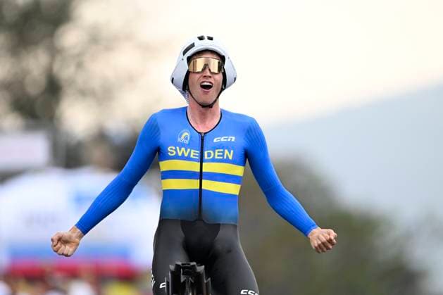 Cycling, World Championships in Kigali, Rwanda, Men, U23, Individual time trial, Jakob Söderqvist is world champion