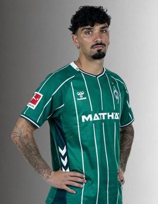 official portrait date SV Werder Bremen 2025 2026 Cameron Puertas SV Werder Bremen 18 1 BL portrait date 2025 2026, xWerderxBremenx xHeidmannxxviaxnordphotoxGmbH nph00001