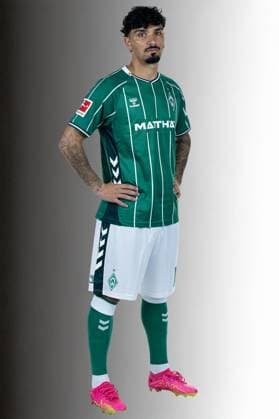 official portrait date SV Werder Bremen 2025 2026 Cameron Puertas SV Werder Bremen 18 1 BL portrait date 2025 2026, xWerderxBremenx xHeidmannxxviaxnordphotoxGmbH nph00001