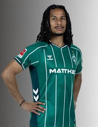 official portrait appointment SV Werder Bremen 2025 2026 Isaac Schmitt Werder Bremen 23 1 BL portrait appointment 2025 2026, xWerderxBremenx xHeidmannxxviaxnordphotoxGmbH nph00001