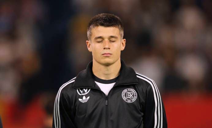 Photo Nicolo TRESOLDI Germany Soccer U 21 International Germany Latvia 5 0 European Championship Qualification on Tue 09 09 2025