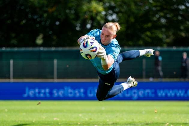 Football, Women, DFB National Team, Laura Dick nominated for the first time - Stock photos
