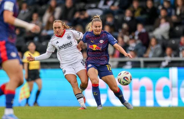 Football, Women, 1. BL, Eintracht Frankfurt - RB Leipzig