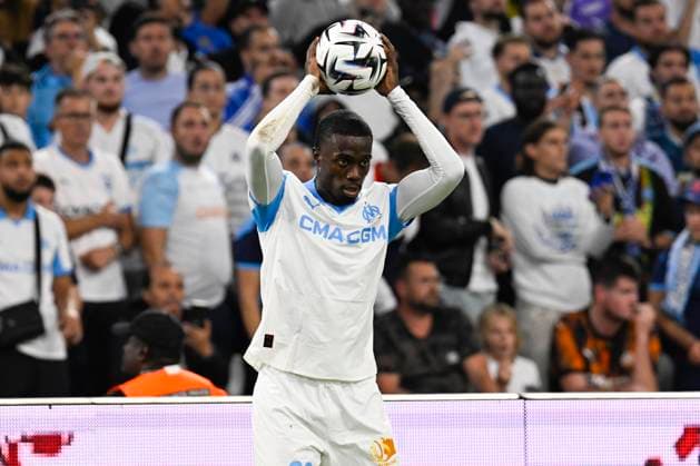 FOOTBALL : Olympique de Marseille VS Paris Saint Germain - Ligue 1 McDonald s - 22 09 2025 Timothy Weah (OM) - Ligue 1 Mcdonald s match between Olympique de Marseille and Paris Saint Germain on September 22, 2025 at the Orange Velodrome Stadium in Marseille. MarseilleFrance  Copyright: xWilliamxCannarellax