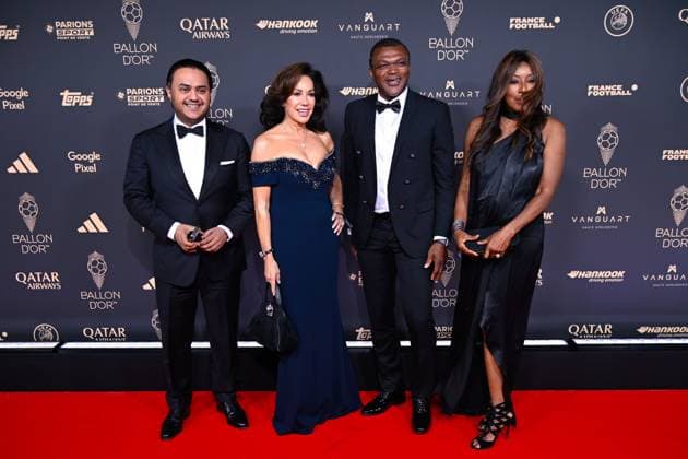 FOOTBALL : Ballon d Or 2025 - Paris - 22 09 2025 Marcel Desailly and guests attend the Ballon d Or Ceremony at Theatre du Chatelet on September 22, 2025 in Paris, France ( Photo by Federico Pestellini PSNewz ) ParisFrance  Copyright: xFedericoxPestellinix