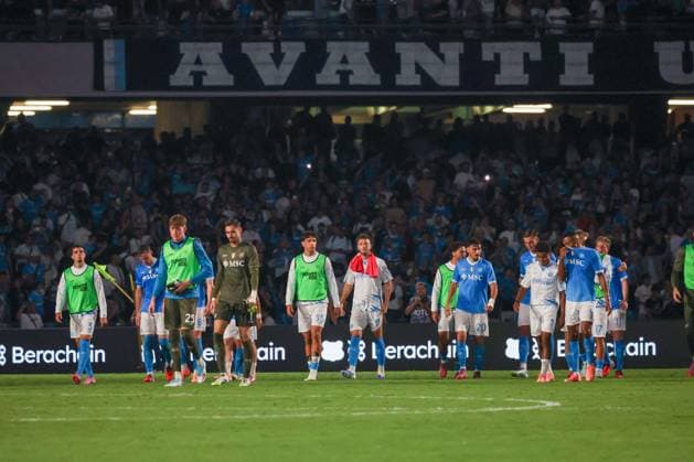 Serie A football match - 2025 26 Napoli vs. Pisa During the 2025 26 Italian Serie A football match between SSC Napoli and Pisa on September 22, 2025, at the Diego Armando Maradona Stadium in Naples. Pictured: napoli NAPOLI stadio Diego Armando Maradona CAMPANIA ITALIA Copyright: xFABIOxSASSOxFabioxSassox Napoli Pisa2025_09_22Fabio Sasso4494