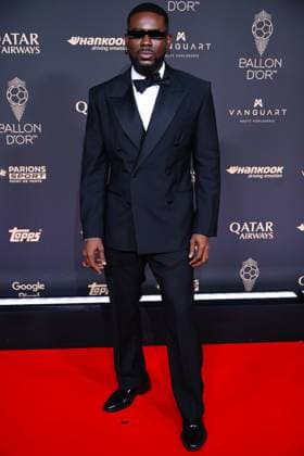 FOOTBALL : Ballon d Or 2025 - Paris - 22 09 2025 Adekunle Gold attends the Ballon d Or Ceremony at Theatre du Chatelet on September 22, 2025 in Paris, France ( Photo by Federico Pestellini PSNewz ) ParisFrance  Copyright: xFedericoxPestellinix