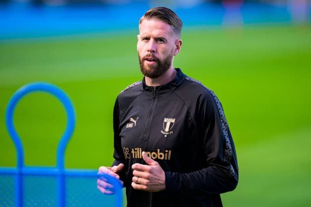 250923 Pontus Jansson during a training session with Malmö FF on September 23, 2025 in Malmö Photo Ludvig Thunman BILDBYRAN kod LT LT0728 fotboll football soccer fotball uefa europa league europa league träning practice training malmö ff bbeng  Copyright: LUDVIGxTHUNMAN BB250923LT023