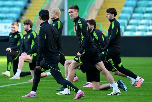 Football, EL, Celtic Glasgow, Training