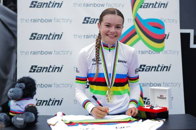 Cycling, World Championships in Kigali, Rwanda, Women, Juniors, Individual time trial, Megan Arens is world champion