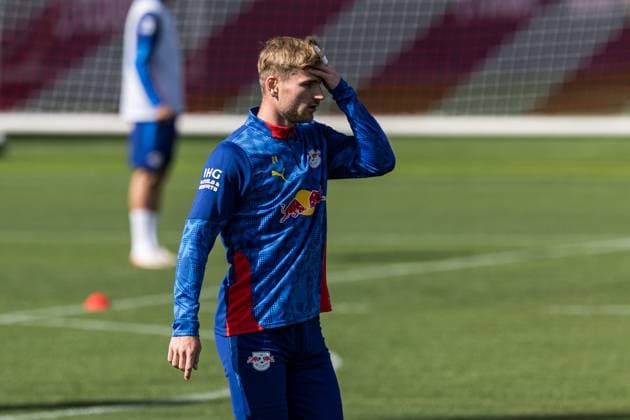 GER, Training RB Leipzig 23 09 2025, Training Center at Cottaweg, Leipzig, GER, Training RB Leipzig Timo Werner RB Leipzig 36 Â nordphotoxGmbHxx xAlexanderxTrienitz nph00051