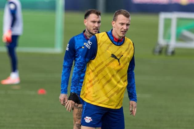 GER, Training RB Leipzig 23 09 2025, Training Center at Cottaweg, Leipzig, GER, Training RB Leipzig Lukas Klostermann RB Leipzig 16 Â nordphotoxGmbHxx xAlexanderxTrienitz nph00051