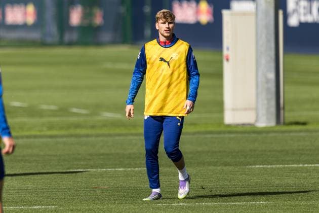 GER, Training RB Leipzig 23 09 2025, Training Center at Cottaweg, Leipzig, GER, Training RB Leipzig Timo Werner RB Leipzig 36 Â nordphotoxGmbHxx xAlexanderxTrienitz nph00051