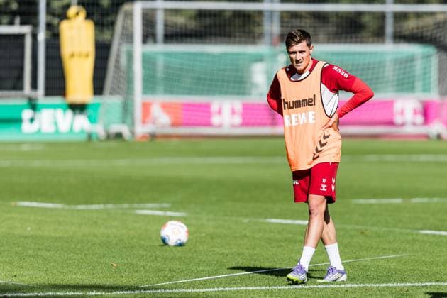 Training 1 FC Köln 23 09 2025 Alessio Castro Montes 1 FC Köln, 17 Training 1 FC Köln Geissbockheim, 23 09 2025 Copyright: xBEAUTIFULxSPORTS Wunderlx