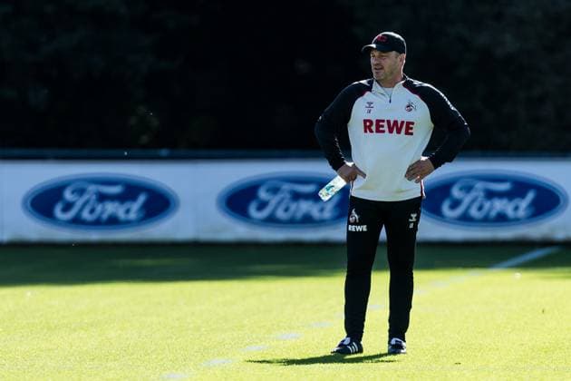 Training 1 FC Köln 23 09 2025 Lukas Kwasniok Coach 1 FC Köln Training 1 FC Köln Geissbockheim, 23 09 2025 Copyright: xBEAUTIFULxSPORTS Wunderlx