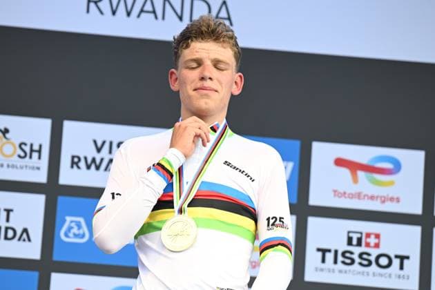 23-09-2025 World Championships Junior Man Cronometro; 2025, Olanda; Mouris, Michiel; Kigali; 
