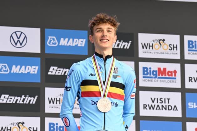 23-09-2025 World Championships Junior Man Cronometro; 2025, Belgium; Van Kerckhove, Seff; Kigali; 
