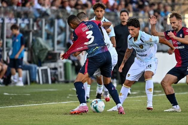 Riyad Idrissi of Cagliari Calcio during Cagliari Calcio vs Frosinone Calcio, Italian football Coppa Italia match in Cagliari, Italy, September 23 2025  Copyright: xLuigixCanu IPAxSportx xipa-agency.netx xx IPA_65604767 IPA_Agency_IPA65604767