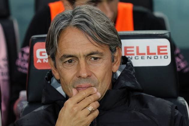 Palermo s head coach Filippo Inzaghi during the Frecciarossa Italian Cup 2025 2026 soccer match between Udinese and Palermo at Stadio Bluenergy in Udine , North Italy , Tuesday , September 23, 2025. - Soccer  Copyright: xAndreaxBressanutti LaPressex