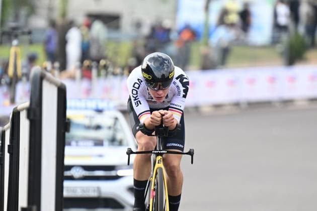 23-09-2025 World Championships Junior Man Cronometro; 2025, Germany; Benz, Benedikt; Kigali; 