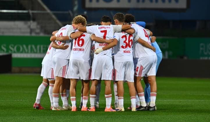 23 09 2025 Soccer Season 2025 2026 Regionalliga Bayern 10 Matchday SpVgg Greuther Fürth Fuerth II U23 Kleeblatt 1 FC Nürnberg II FCN Club xwoxzix Team Circle Team Team FCN