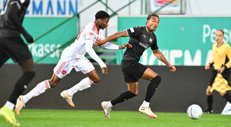 Football, RL Bayern, SpVgg Greuther Fürth II - 1. FC Nürnberg