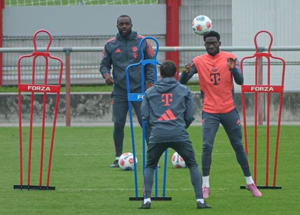 Football, 1st BL, FC Bayern Munich, Training