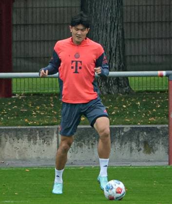 23 09 2025, FC Bayern Training, Saebenerstrasse Muenchen, Soccer, Sport, in the picture Min Jae Kim FC Bayern Muenchen