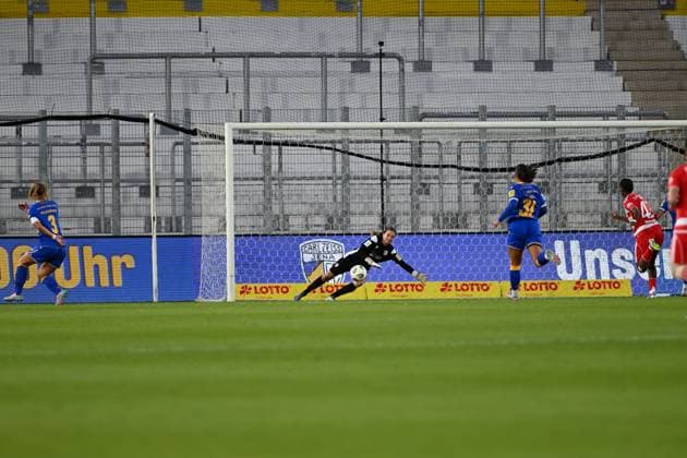 Womens Soccer Bundesliga GPFPL FC Carl Zeiss Jena vs 1 FC Union Berlin 23 09 2025 Copyright: xJoshuaxHildebrandtx