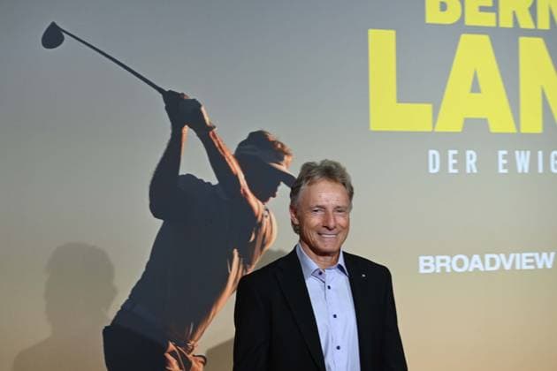 Bernhard LANGER, Golfprofi, Red Carpet, Red Carpet Show, Arrival, arrival, Filmpremiere Filmpremiere BERNHARD LANGER Der Ewige Champion am 23 09 2025 im Cinedom Kino in Koeln, Â