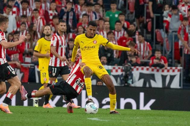 Ounahi (N18) in action during La Liga game between Athletic de Bilbao and Girona at San Mamés, Bilbao, Spain.  Copyright: xAndresxLopezxSheridanxx xSPPx Sportspressphoto_SPR30435