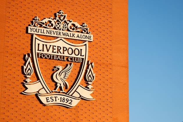 A general view of the Liverpool badge on the stadium. Liverpool v Southampton, EFL Carabao Cup, Third Round, Football, Anfield, Liverpool, UK - 23 Sep 2025Liverpool Anfield United Kingdom EDITORIAL USE ONLY No use with unauthorised audio, video, data, fixture lists, club league logos or live services. Online in-match use limited to 120 images, no video emulation. No use in betting, games or single club league player publications. Copyright: xRyanxBrowne Shutterstockx 15498467aa
