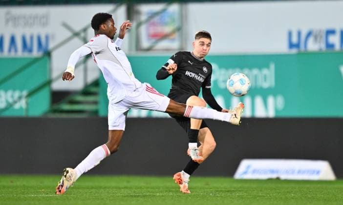 23 09 2025 Soccer Season 2025 2026 Regionalliga Bayern 10 Matchday SpVgg Greuther Fürth Fuerth II U23 Kleeblatt 1 FC Nürnberg II FCN Club xwoxzix Winners Osawe 38, 1 FC Nürnberg FCN II Max Meyer 23, SpVgg Greuther Fürth II