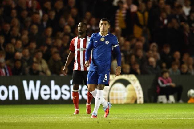 Lincoln City v Chelsea EFL Cup 23 09 2025. Chelsea midfielder Enzo Fernandez (8) during the EFL Cup match between Lincoln City and Chelsea at Sincil Bank, Lincoln, United Kingdom on 23 September 2025. Lincoln Sincil Bank Lincs United Kingdom Editorial use only DataCo restrictions apply See www.football-dataco.com , Copyright: xJohnxMallettx PSI-22888-0021