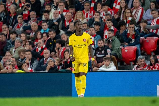 Asprilla (N10) in action during La Liga game between Athletic de Bilbao and Girona at San Mamés, Bilbao, Spain.  Copyright: xAndresxLopezxSheridanxx xSPPx Sportspressphoto_SPR30508