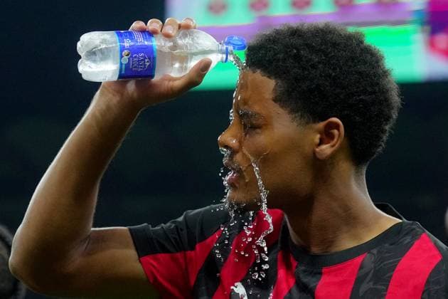 AC Milan s Koni De Winter during the round of 32 Frecciarossa Italian Cup 2025 2026 soccer match between Milan and Lecce at San Siro Stadium in Milan , North Italy , Tuesday , September 23 , 2025 . - Soccer  Copyright: xSpada LaPressex