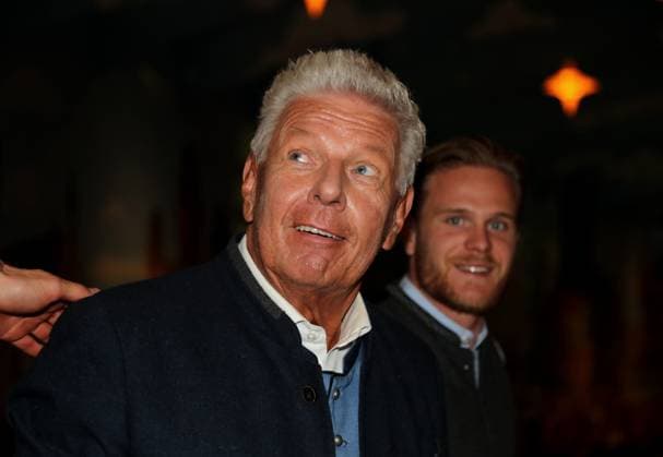 Football, Men, 3 League, Season 2025 2026, TSV 1860 Munich, official Oktoberfest visit, Hacker Festzelt Dieter Reiter, Lord Mayor of the City of Munich looking to the right, head, portrait